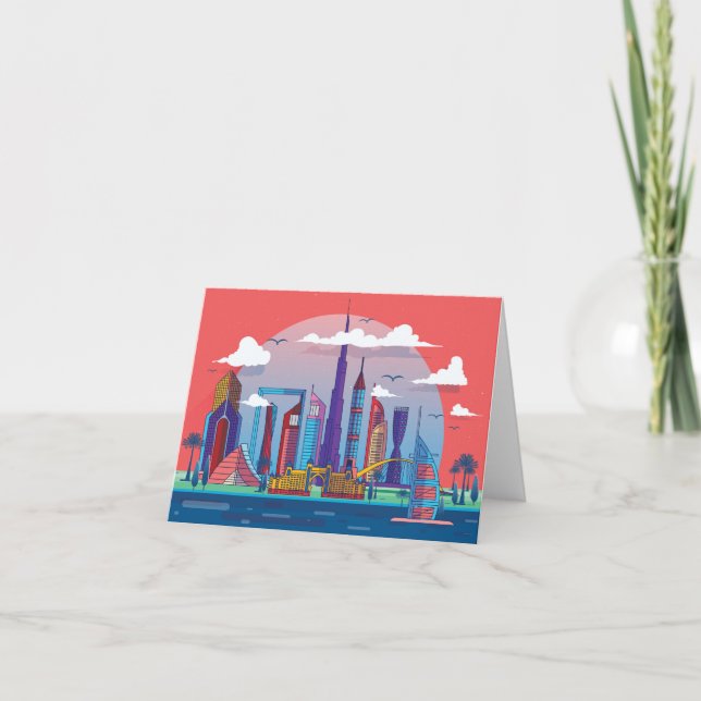 Invitation Landmark de Dubaï (Devant)