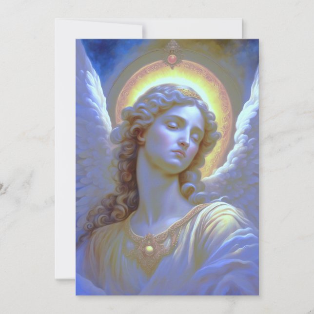 Invitation L'Ange céleste (Devant)