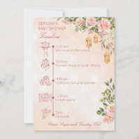 Lanterne marocaine rose pastel calendrier de baby