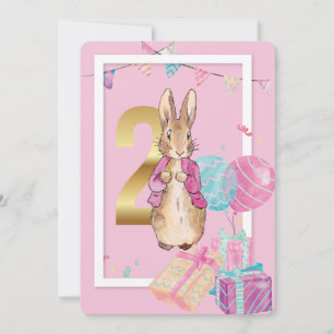 Invitation Lapin classique