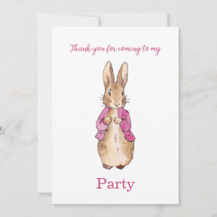 Invitation Lapin classique