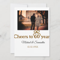 L'arc d'or applaudit à 60 ans de mariage