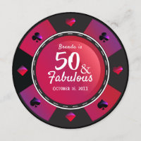 Las Vegas Casino 50 & Fabuleux fête d'anniversaire