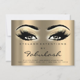 Invitation Lash Extension Instructions de post-soins Sepia Go