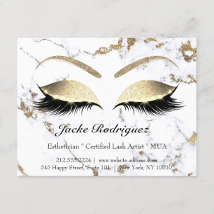 Invitation Lashes Prolongation Instructions de postsoins Maqu