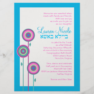 Invitation Lauren Nicole Code de couture sans costume
