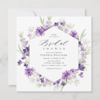 lavande et verdure nuptiale fleurie