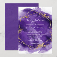 Lavande violette et Mariage géométrique de peintur