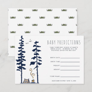 Invitation L'Aventure Commence Jeu de devinette pour Baby S