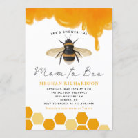 L'Baby shower des abeilles est neutre