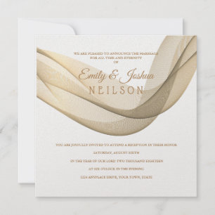Invitation LDS Temple Réception de mariage Invitation-Le Voil