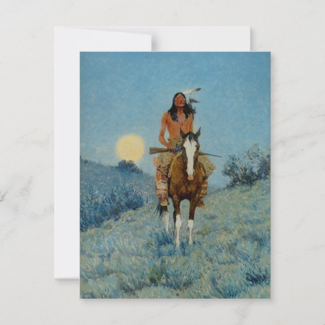 Invitation Le 1909, le meilleur de Frédéric Remington (Devant)