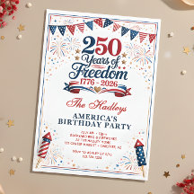 Le 250e anniversaire de l'Amérique