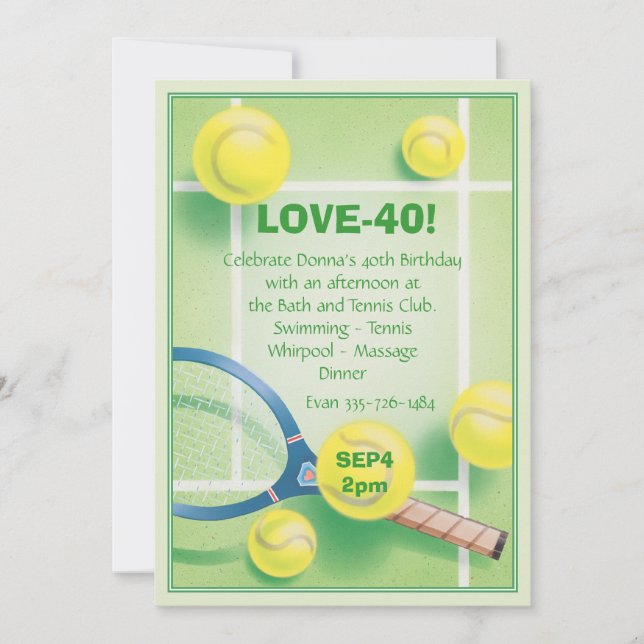 Invitation Le © animé d'ensemble (Devant)