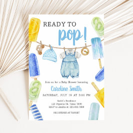 Invitation Le Baby shower de la Popsicle