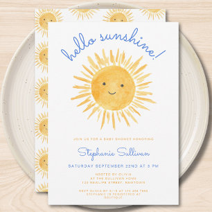Invitation Le Baby shower de Sunshine Boy