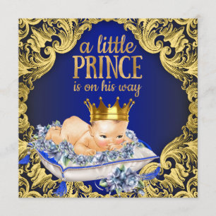 Invitation Le Baby shower du prince royal