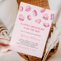 Le Baby shower rose petit amoureux de Valentine