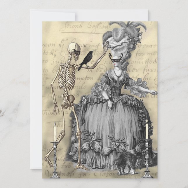 Invitation Le Bal Masqué 2 (Devant)