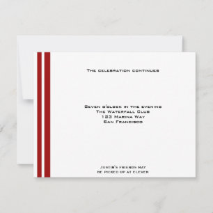 Invitation Le Baseball Sports Bar Mitzvah Réception