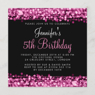 Invitation Le bébé/partie d'anniversaire de enfant miroite