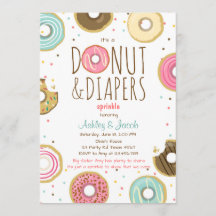 Le beignet et les couches-culottes arrosent la