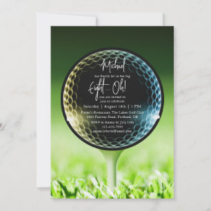 Invitation Le Big Eight-Oh Golf 80th Birthday Party