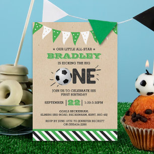 Invitation Le Big One   Football 1er anniversaire