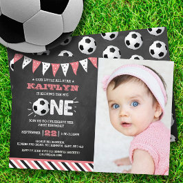 Invitation Le Big One | Football 1er anniversaire photo