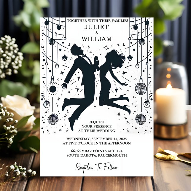 Invitation Le bizarre Funky Unique Humour Mème Drôle Mariage (Créateur téléchargé)