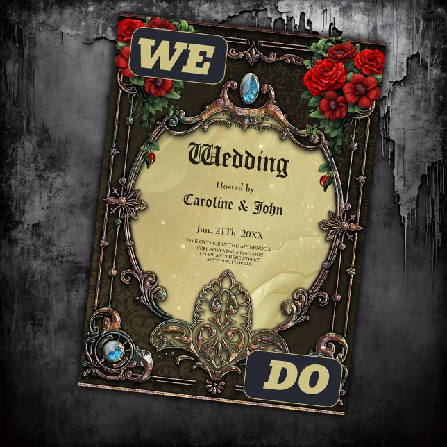 Invitation Le cadre est cossu (Créateur téléchargé)