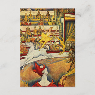Invitation Le Cirque ( Le Cirque ) par Georges Seurat