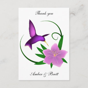 Invitation Le "colibri" vous remercient de noter