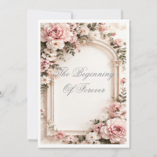 Invitation Le commencement de toujours