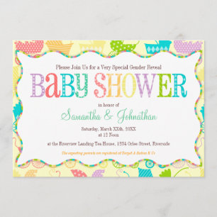 Invitation Le genre chic de poussette indiquent l'invitation