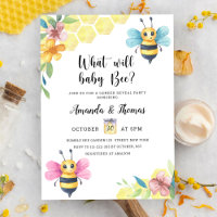 Le genre d'abeilles révèle l'invitation