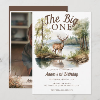 Invitation Le Grand | Anniversaire Rustique Anniversaire