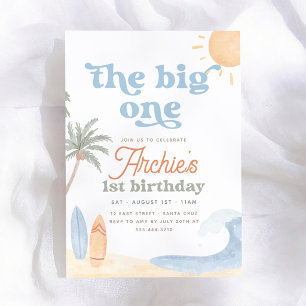 Invitation Le Grand Premier Anniversaire Surf