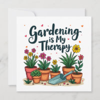 Le jardinage est mon jardinier thérapeutique Plant