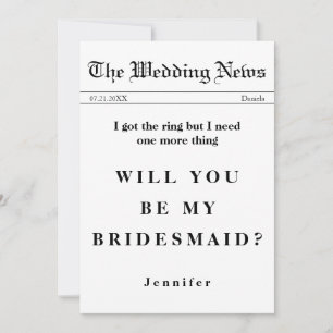 Invitation Le Journal A Obtenu La Bague Être Ma Servante D'Ép