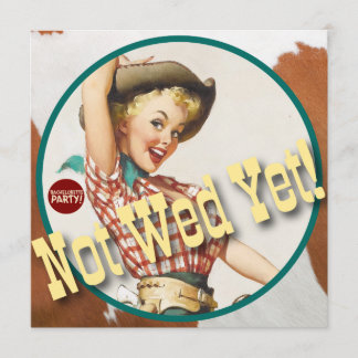 Invitation Le Kitsch Bitsch : Cowgirl Pas Encore Mal !