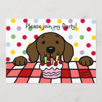 Le Labrador du chocolat vous observe Anniversaire