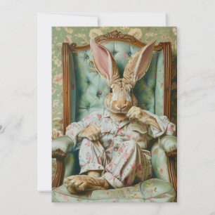 Invitation Le lapin narky