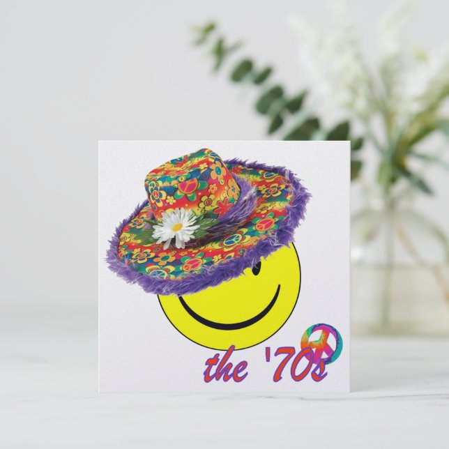 Invitation Le les années 70 (Debout devant)