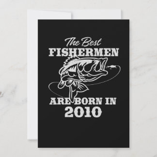 Invitation Le meilleur cadeau d'anniversaire pour Pêcheur des
