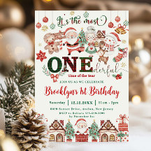 Le Noël le plus mondain 1er anniversaire Père Noël