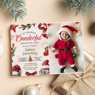 Invitation Le Noël le plus mondain hiver 1er anniversaire