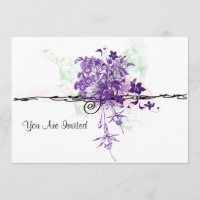 Le pourpre abstrait fleurit le bouquet, vous sont
