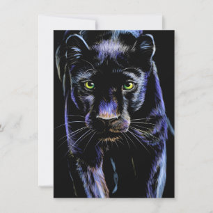 Invitation Le pouvoir de l'invitation panthère