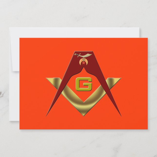 Invitation Le Sanctuaire, L'Invitation De La Frémaçon (Devant)